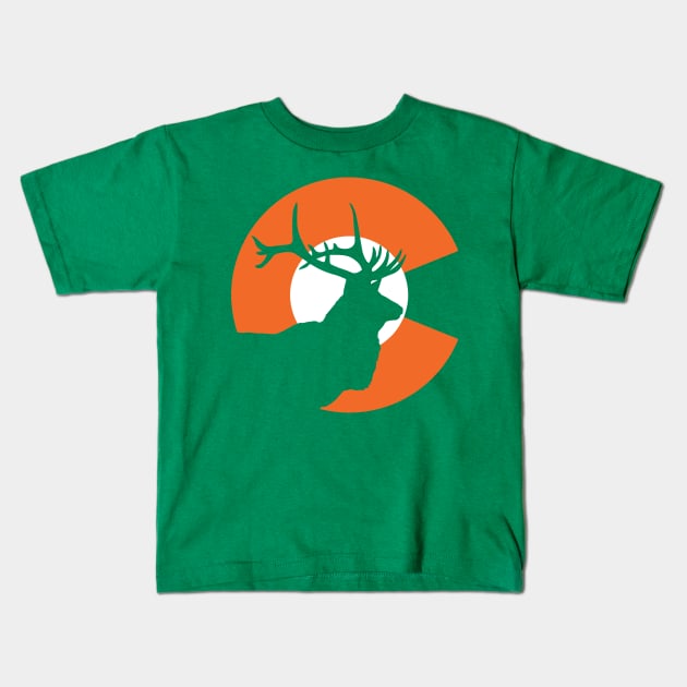 CO ELK Kids T-Shirt by eespinoza92